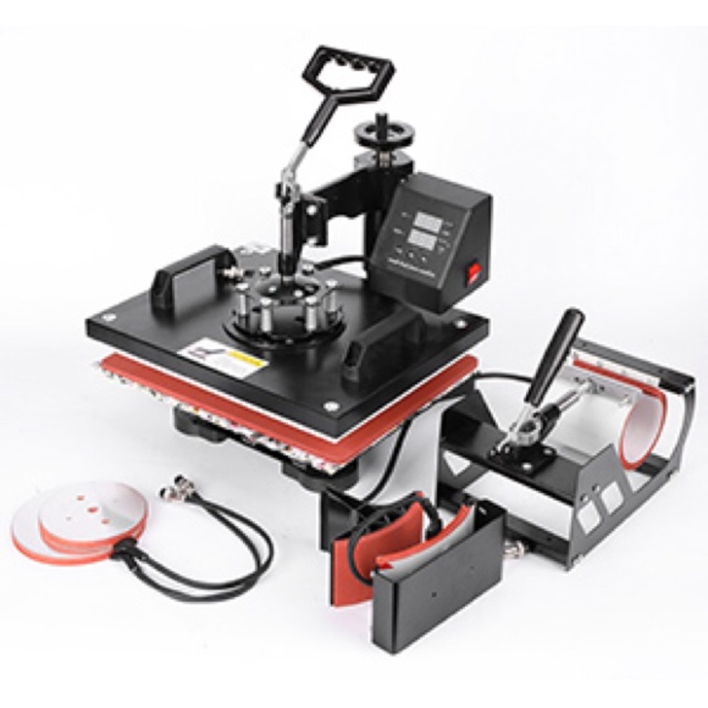 SOLD - 15x15 inch Heat Press Machine (5-in-1)